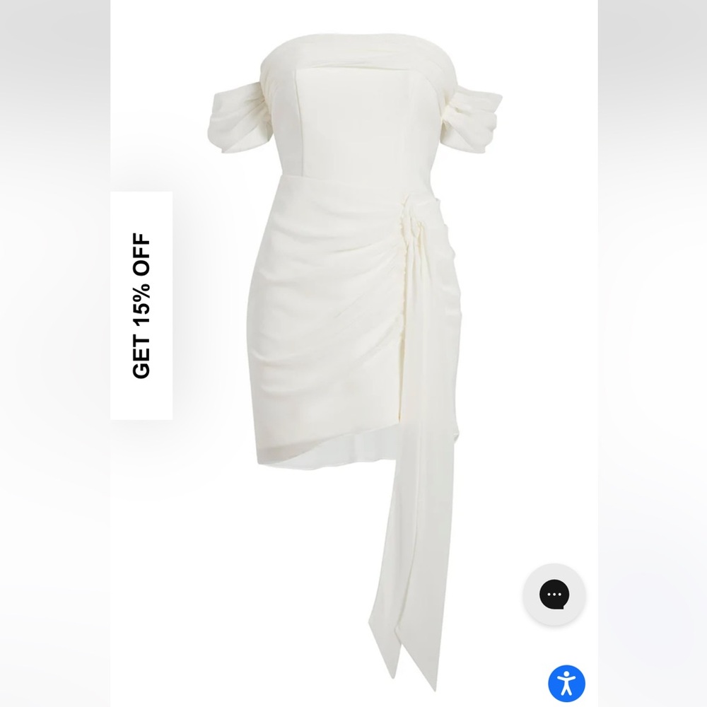 Likely Marley dress in white